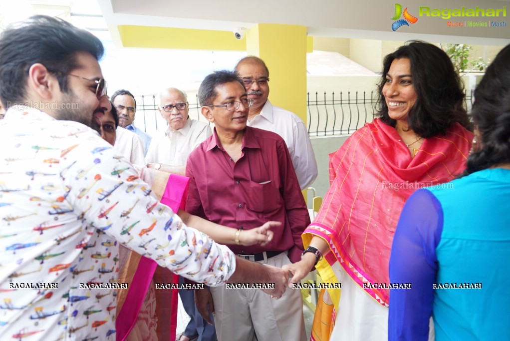 Ram Pothineni launches Kydz Hangout in Hyderabad