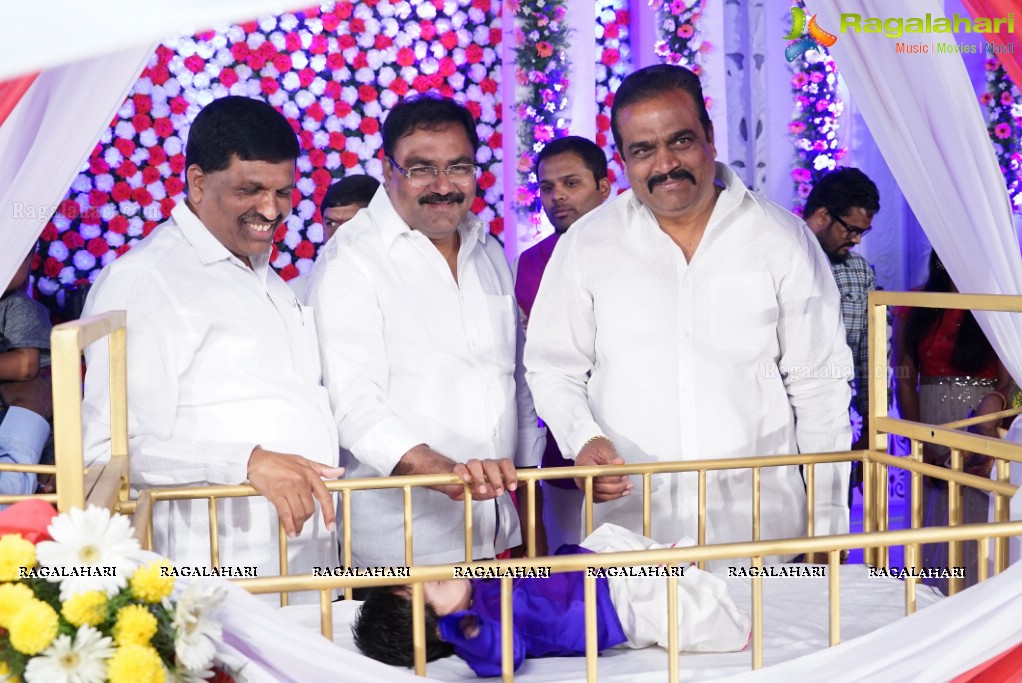 Grand Cradle Cermony of Reyansh at JRC, Hyderabad