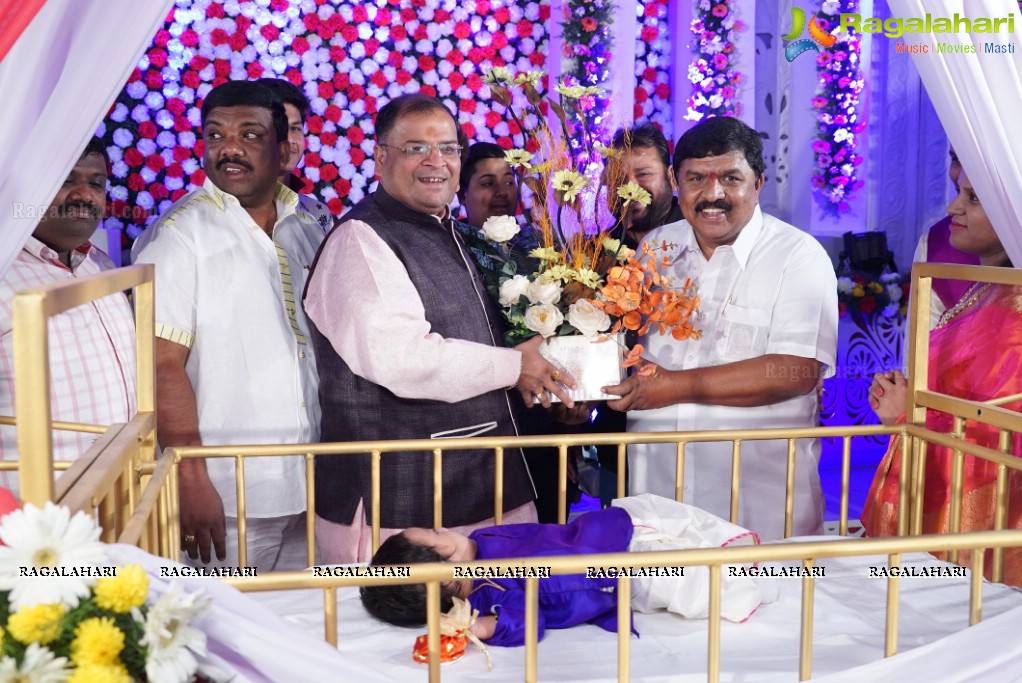 Grand Cradle Cermony of Reyansh at JRC, Hyderabad