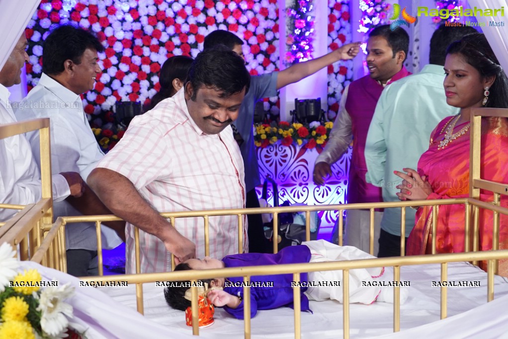 Grand Cradle Cermony of Reyansh at JRC, Hyderabad