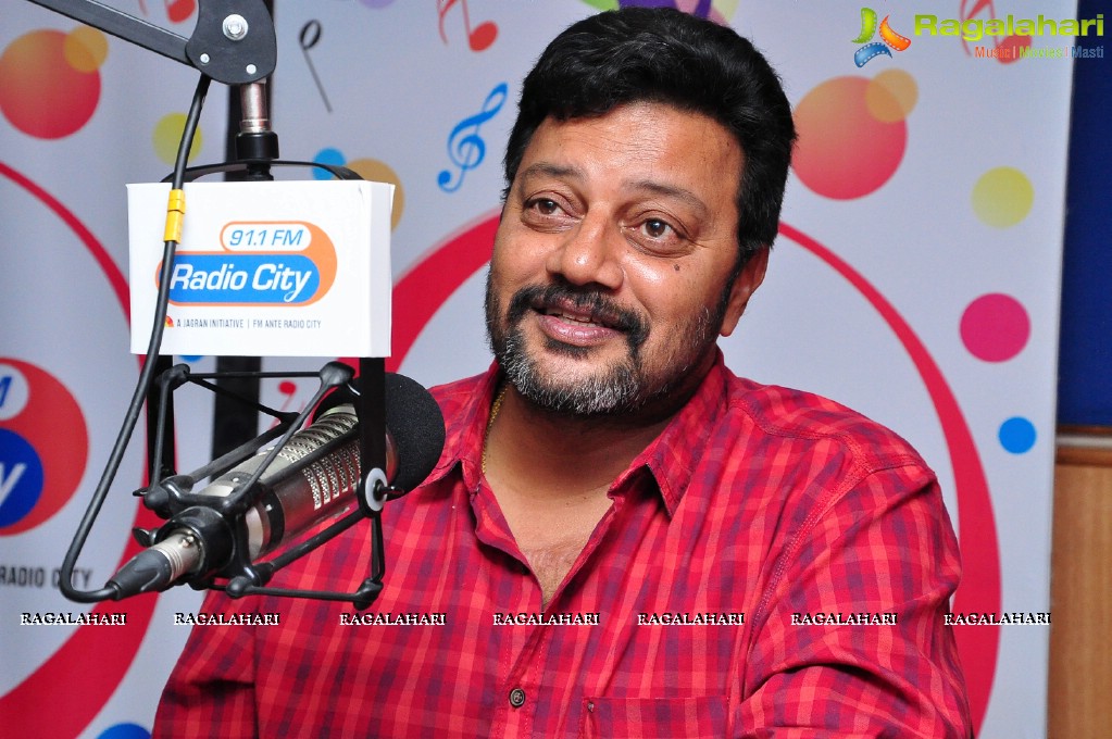 Sai Kumar at 91.1 FM Radio City, Hyderabad