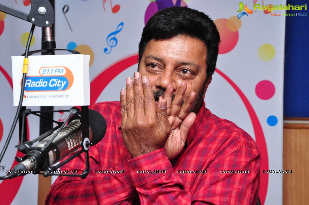 Sai Kumar at 91.1 FM Radio City, Hyderabad