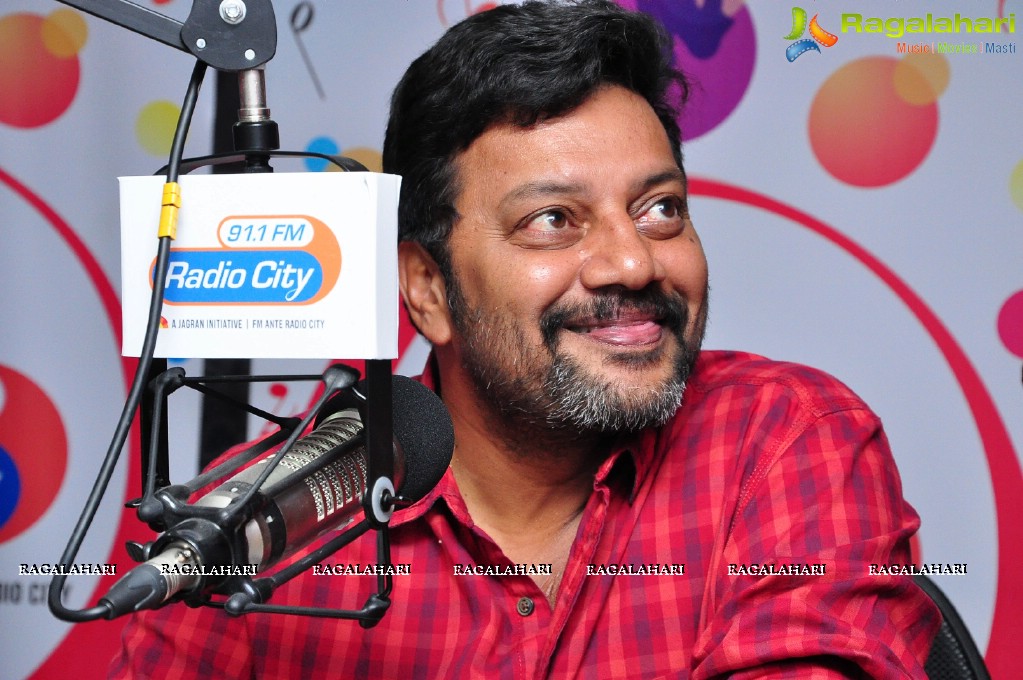 Sai Kumar at 91.1 FM Radio City, Hyderabad