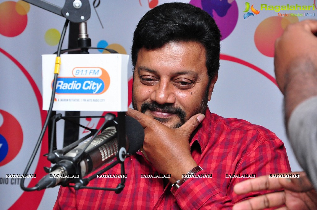 Sai Kumar at 91.1 FM Radio City, Hyderabad