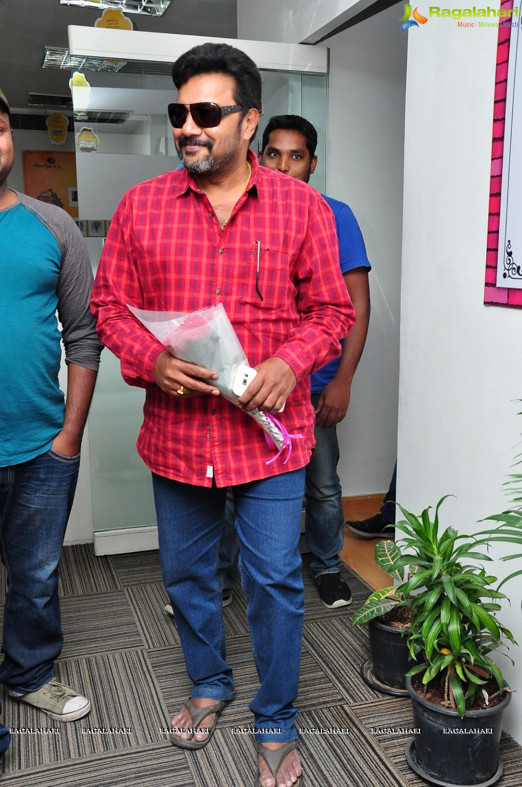 Sai Kumar at 91.1 FM Radio City, Hyderabad