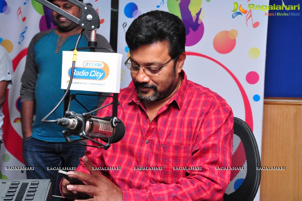 Sai Kumar at 91.1 FM Radio City, Hyderabad