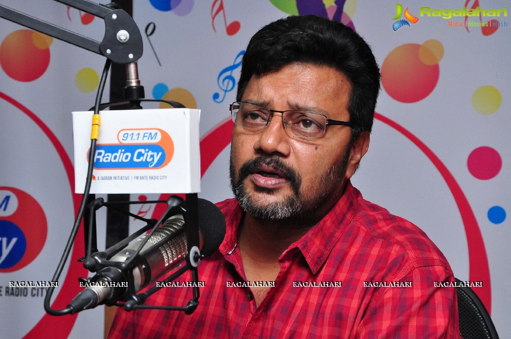 Sai Kumar at 91.1 FM Radio City, Hyderabad