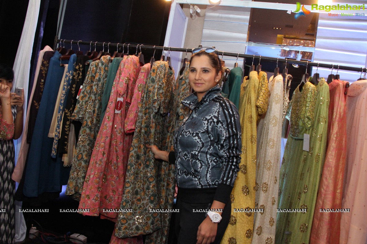 Sania Mirza launches The Label Bazaar, Hyderabad