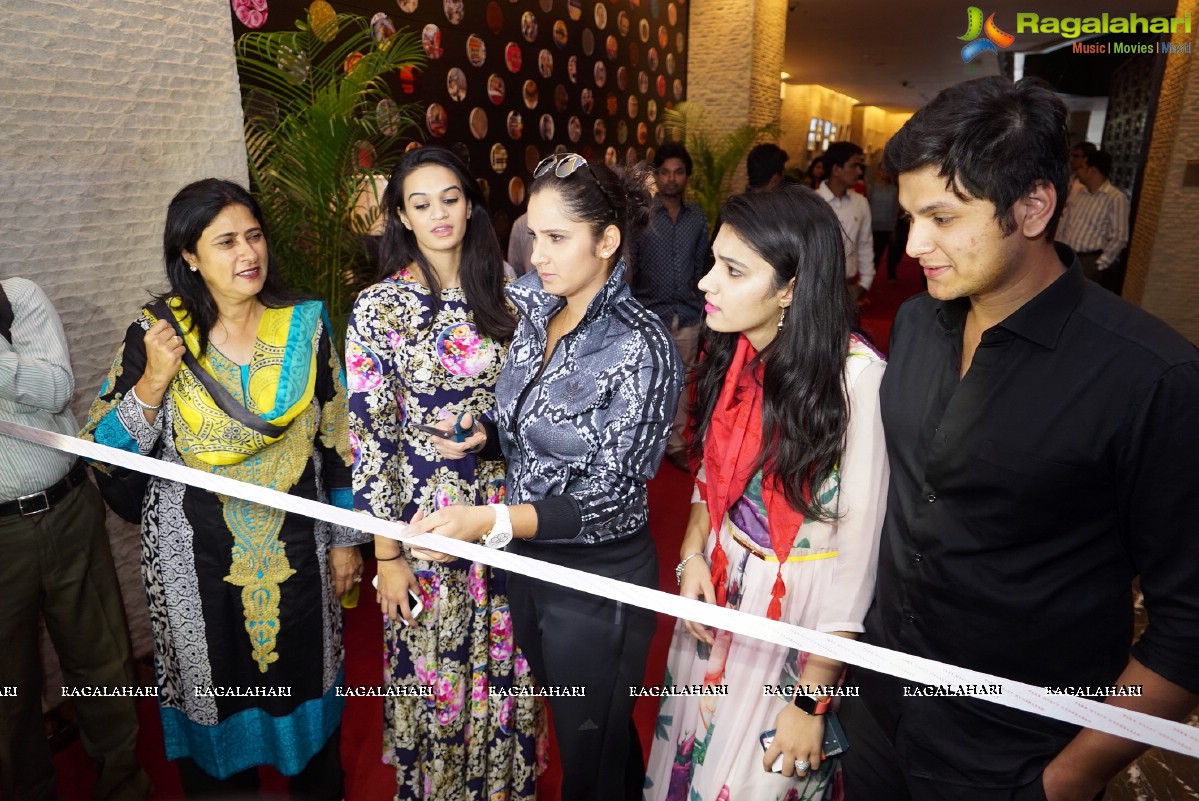 Sania Mirza launches The Label Bazaar, Hyderabad