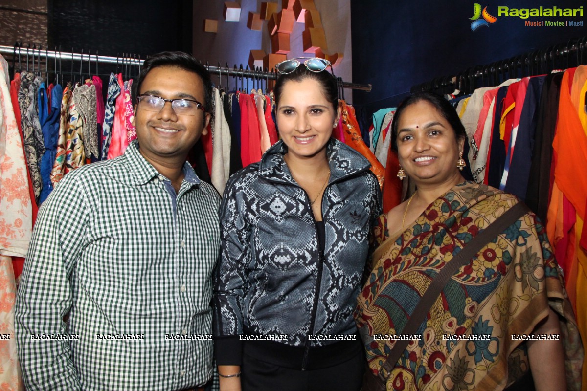 Sania Mirza launches The Label Bazaar, Hyderabad