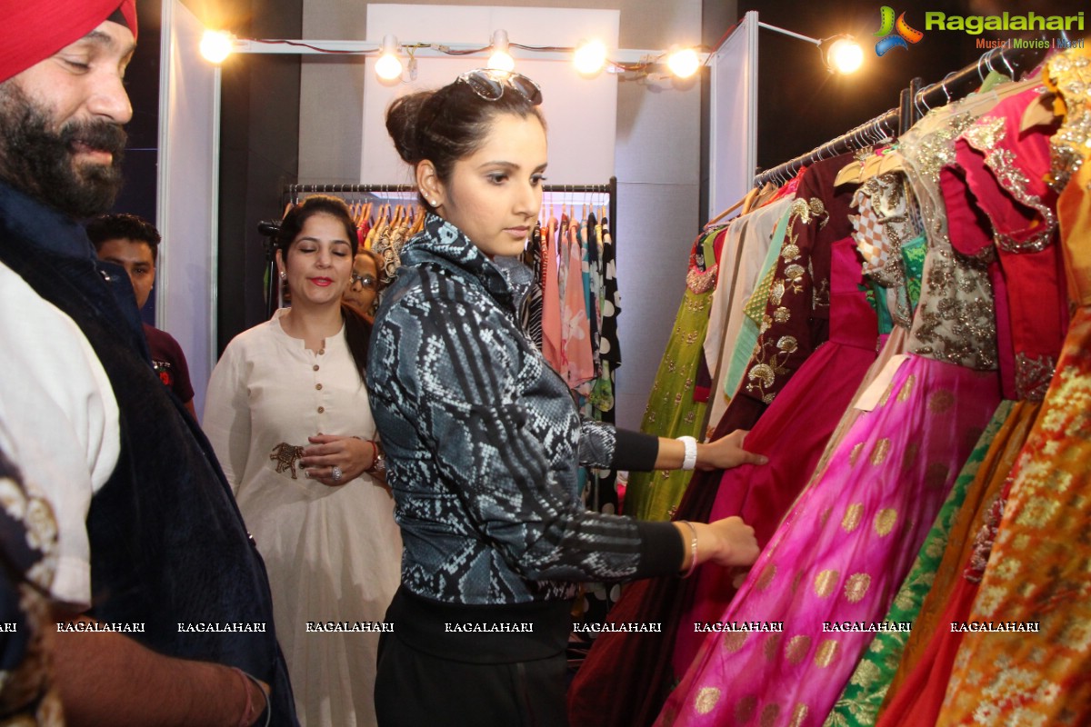 Sania Mirza launches The Label Bazaar, Hyderabad