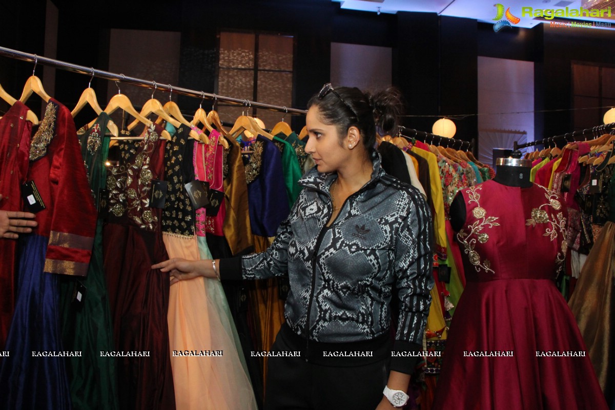 Sania Mirza launches The Label Bazaar, Hyderabad