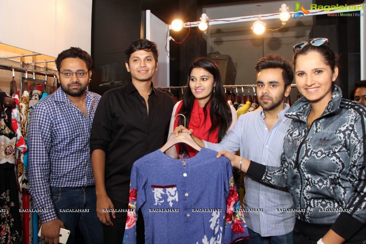 Sania Mirza launches The Label Bazaar, Hyderabad