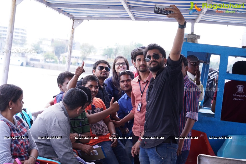 Telangana Tourism' Catamaran Luxury Yacht Launch by Sania Mirza at Lumbini Park, Hyderabad