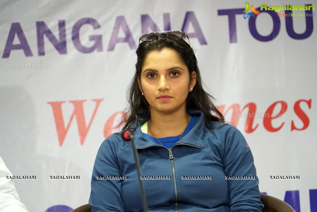 Telangana Tourism' Catamaran Luxury Yacht Launch by Sania Mirza at Lumbini Park, Hyderabad