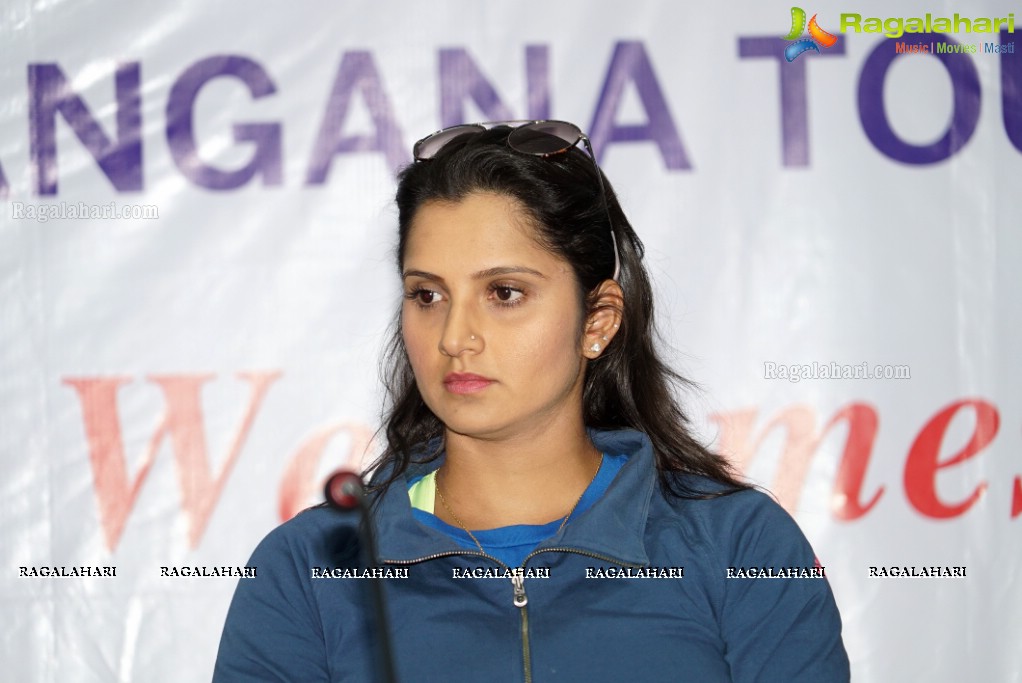 Telangana Tourism' Catamaran Luxury Yacht Launch by Sania Mirza at Lumbini Park, Hyderabad