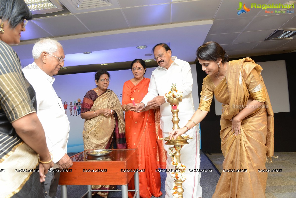 Venkaiah Naidu launches Sanskriti Pre-Global School, Hyderabad