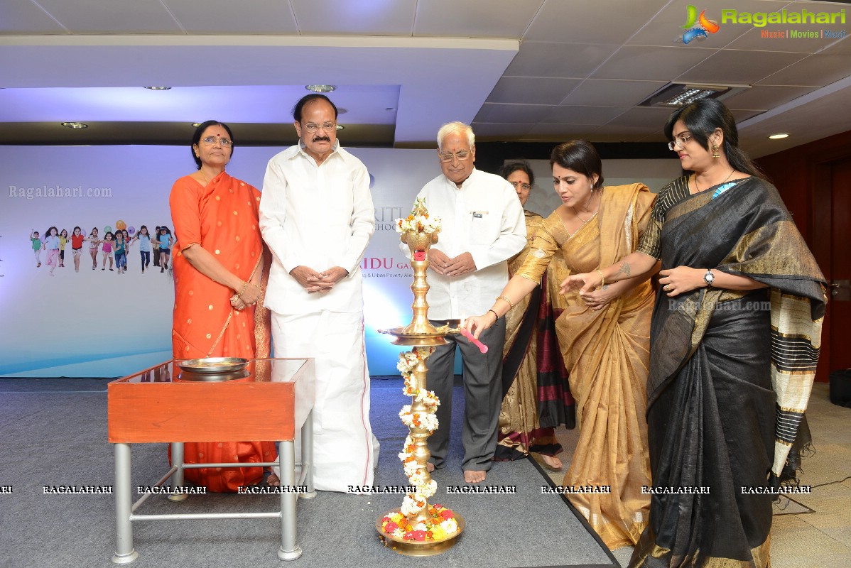 Venkaiah Naidu launches Sanskriti Pre-Global School, Hyderabad