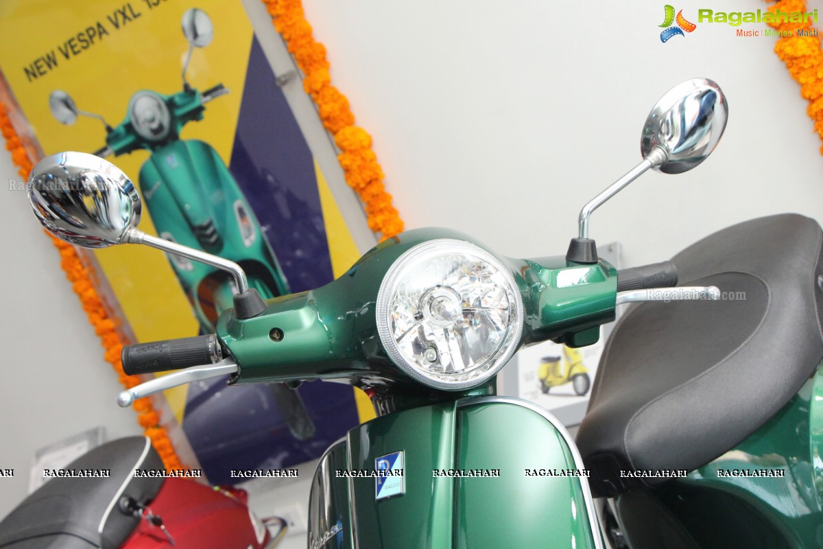 Sharwanand Launches Ashwam Vespa at Banjara Hills, Hyderabad