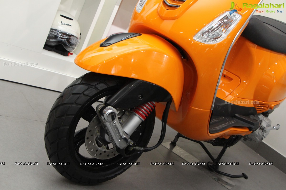 Sharwanand Launches Ashwam Vespa at Banjara Hills, Hyderabad