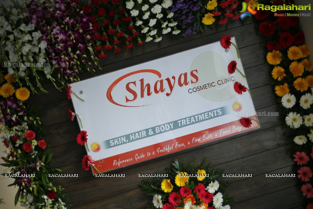 Shayas Cosmetic Clinic Launch at Banjara Hills, Hyderabad