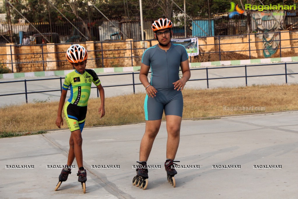 Skating Championship at NTR Stadium, Hyderabad