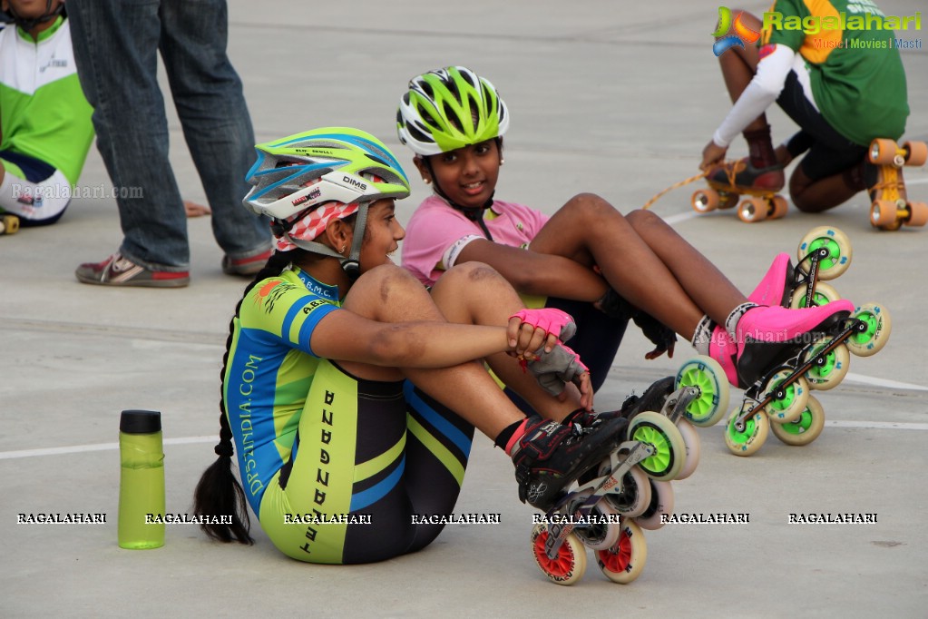 Skating Championship at NTR Stadium, Hyderabad