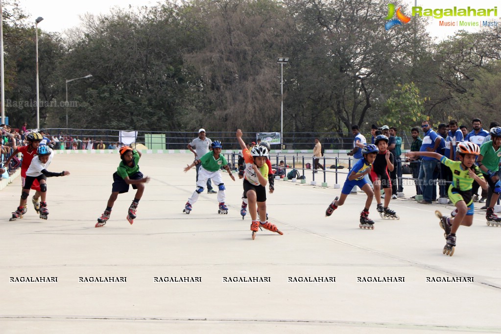 Skating Championship at NTR Stadium, Hyderabad
