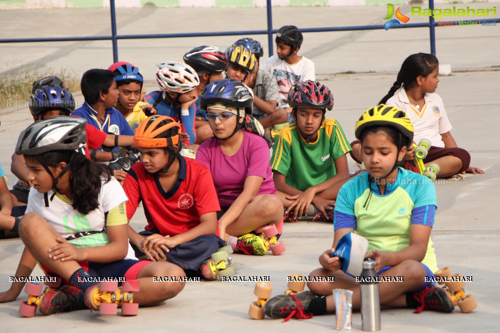 Skating Championship at NTR Stadium, Hyderabad