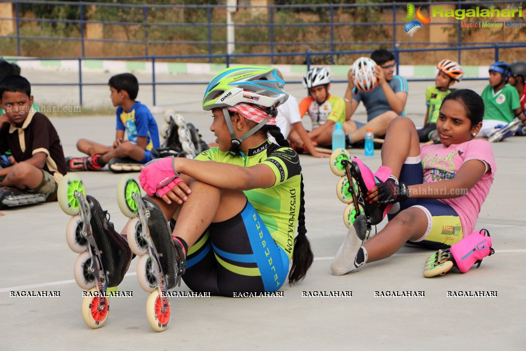 Skating Championship at NTR Stadium, Hyderabad