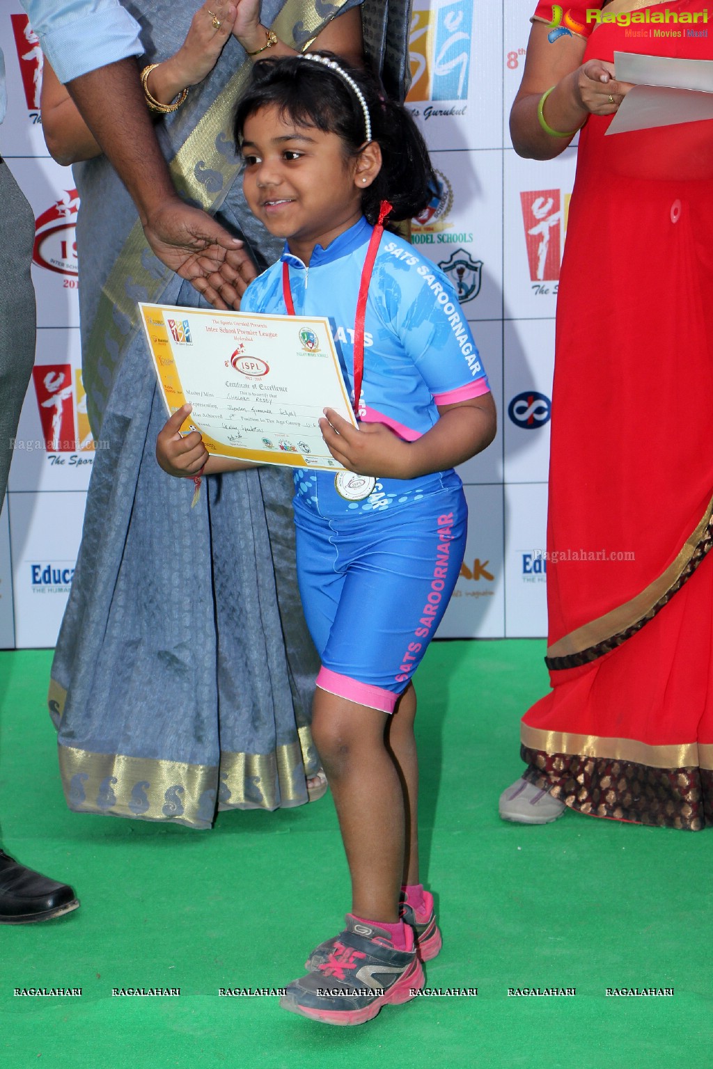 Grand Finale Presentation Ceremony of Inter School Premiere League 2016 (ISPL) at Pallavi Model School, Hyderabad