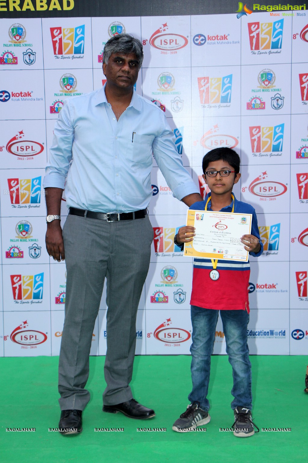 Grand Finale Presentation Ceremony of Inter School Premiere League 2016 (ISPL) at Pallavi Model School, Hyderabad