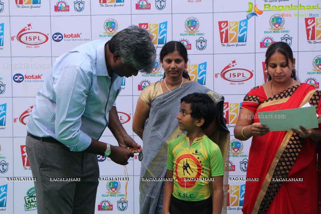 Grand Finale Presentation Ceremony of Inter School Premiere League 2016 (ISPL) at Pallavi Model School, Hyderabad