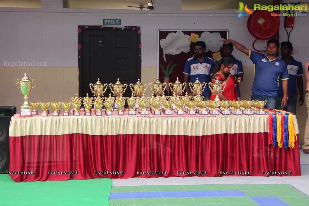 Grand Finale Presentation Ceremony of Inter School Premiere League 2016 (ISPL) at Pallavi Model School, Hyderabad