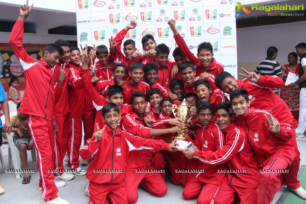 Grand Finale Presentation Ceremony of Inter School Premiere League 2016 (ISPL) at Pallavi Model School, Hyderabad