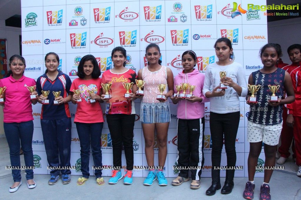 Grand Finale Presentation Ceremony of Inter School Premiere League 2016 (ISPL) at Pallavi Model School, Hyderabad