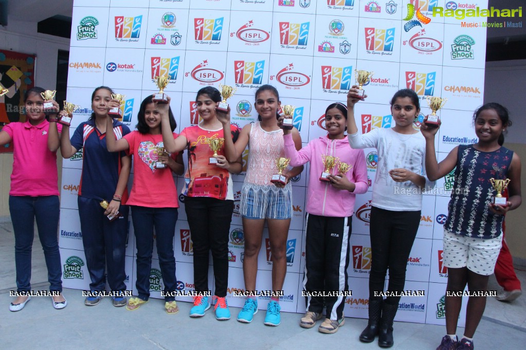 Grand Finale Presentation Ceremony of Inter School Premiere League 2016 (ISPL) at Pallavi Model School, Hyderabad