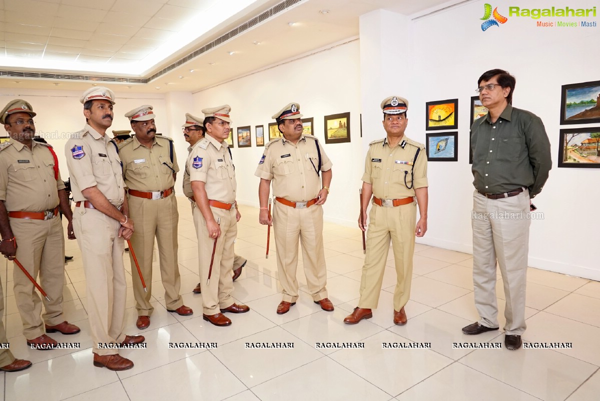 Exhibition of Artworks by Chanchalguda Jail Inmates at State Art Gallery, Hyderabad