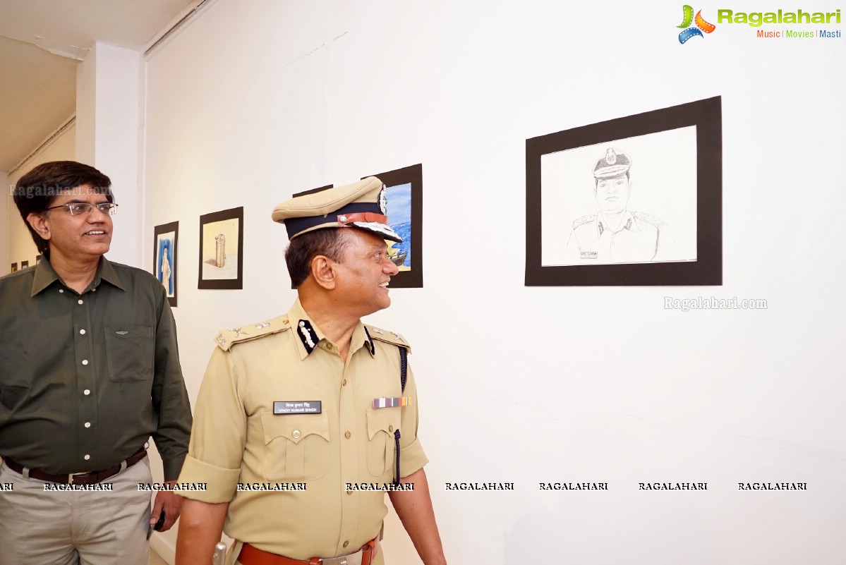 Exhibition of Artworks by Chanchalguda Jail Inmates at State Art Gallery, Hyderabad