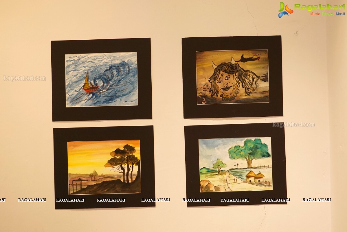 Exhibition of Artworks by Chanchalguda Jail Inmates at State Art Gallery, Hyderabad