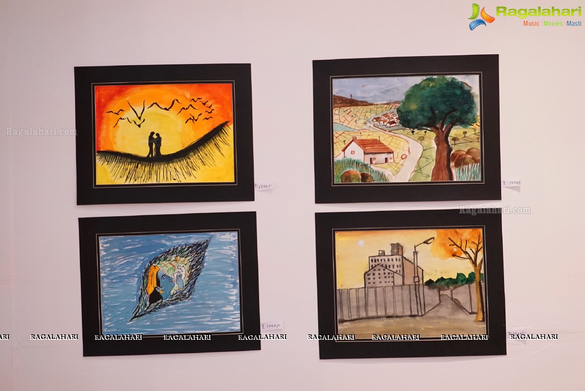 Exhibition of Artworks by Chanchalguda Jail Inmates at State Art Gallery, Hyderabad