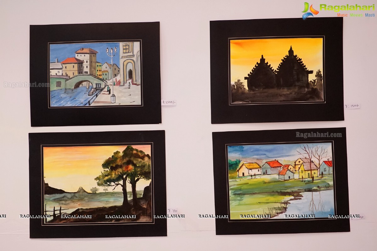 Exhibition of Artworks by Chanchalguda Jail Inmates at State Art Gallery, Hyderabad