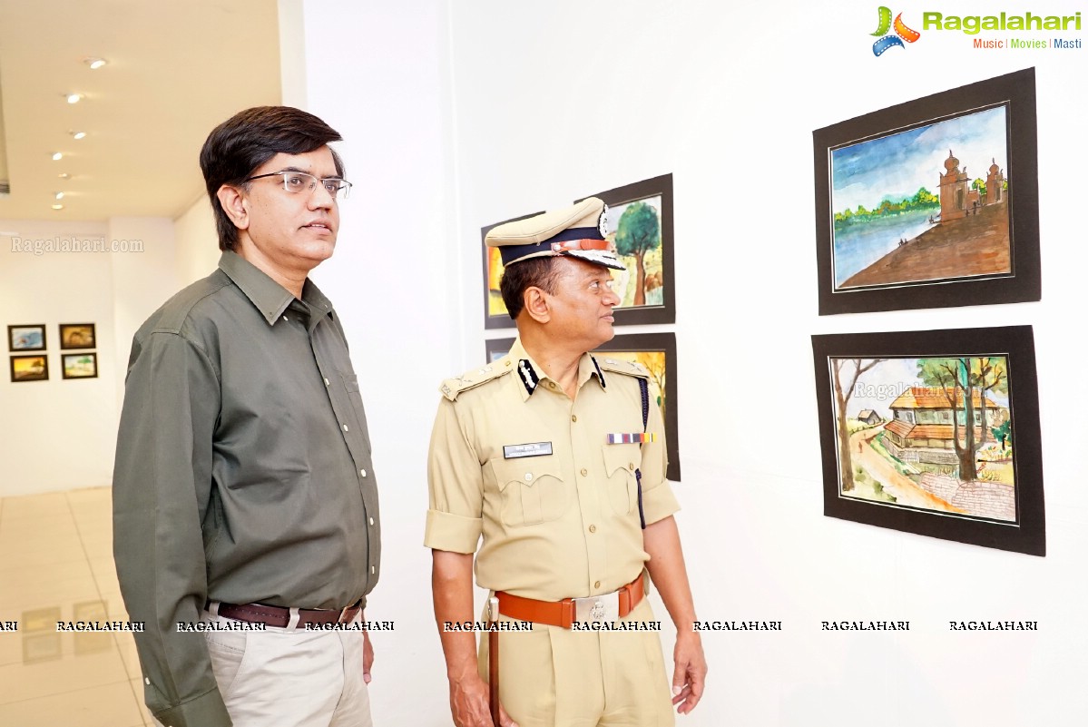 Exhibition of Artworks by Chanchalguda Jail Inmates at State Art Gallery, Hyderabad