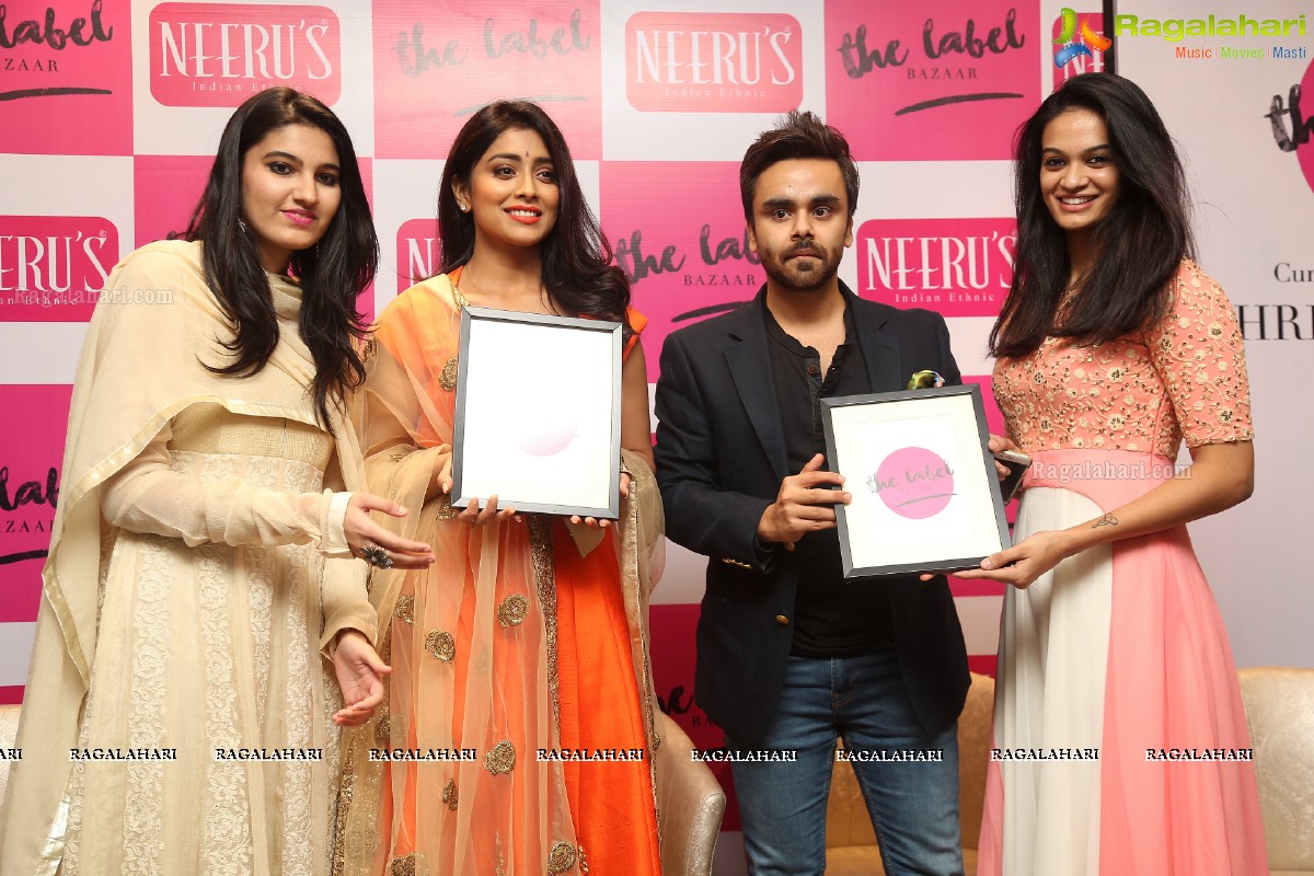 Curtain Raiser of The Label Bazaar by Shriya Saran, Hyderabad