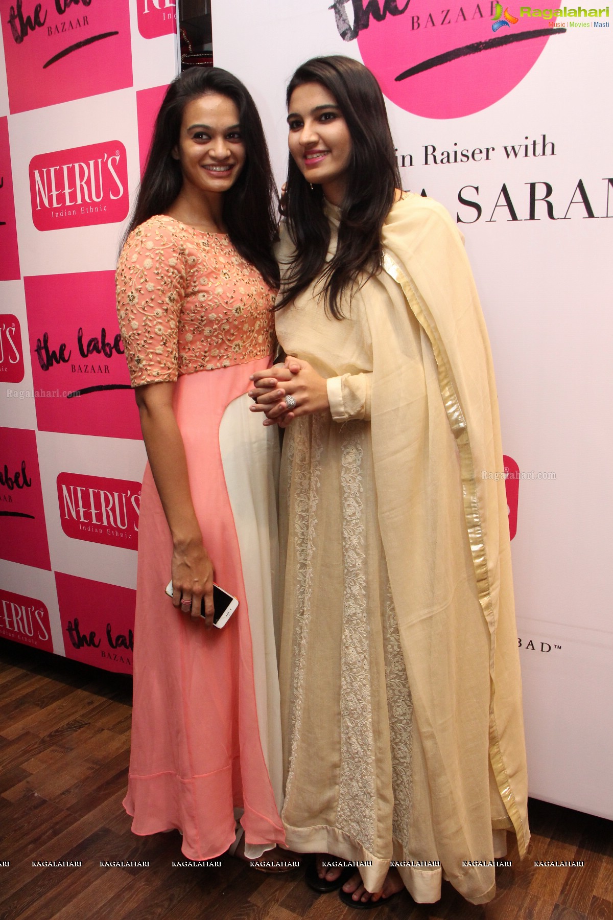 Curtain Raiser of The Label Bazaar by Shriya Saran, Hyderabad