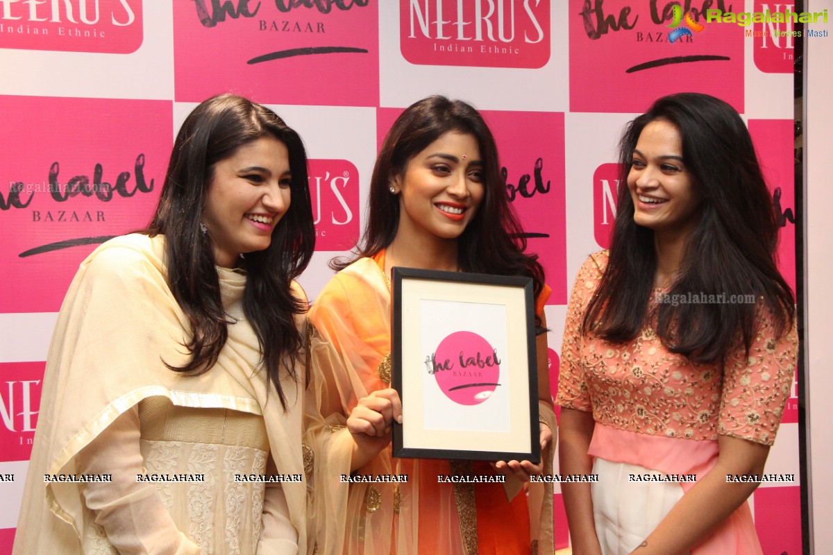 Curtain Raiser of The Label Bazaar by Shriya Saran, Hyderabad