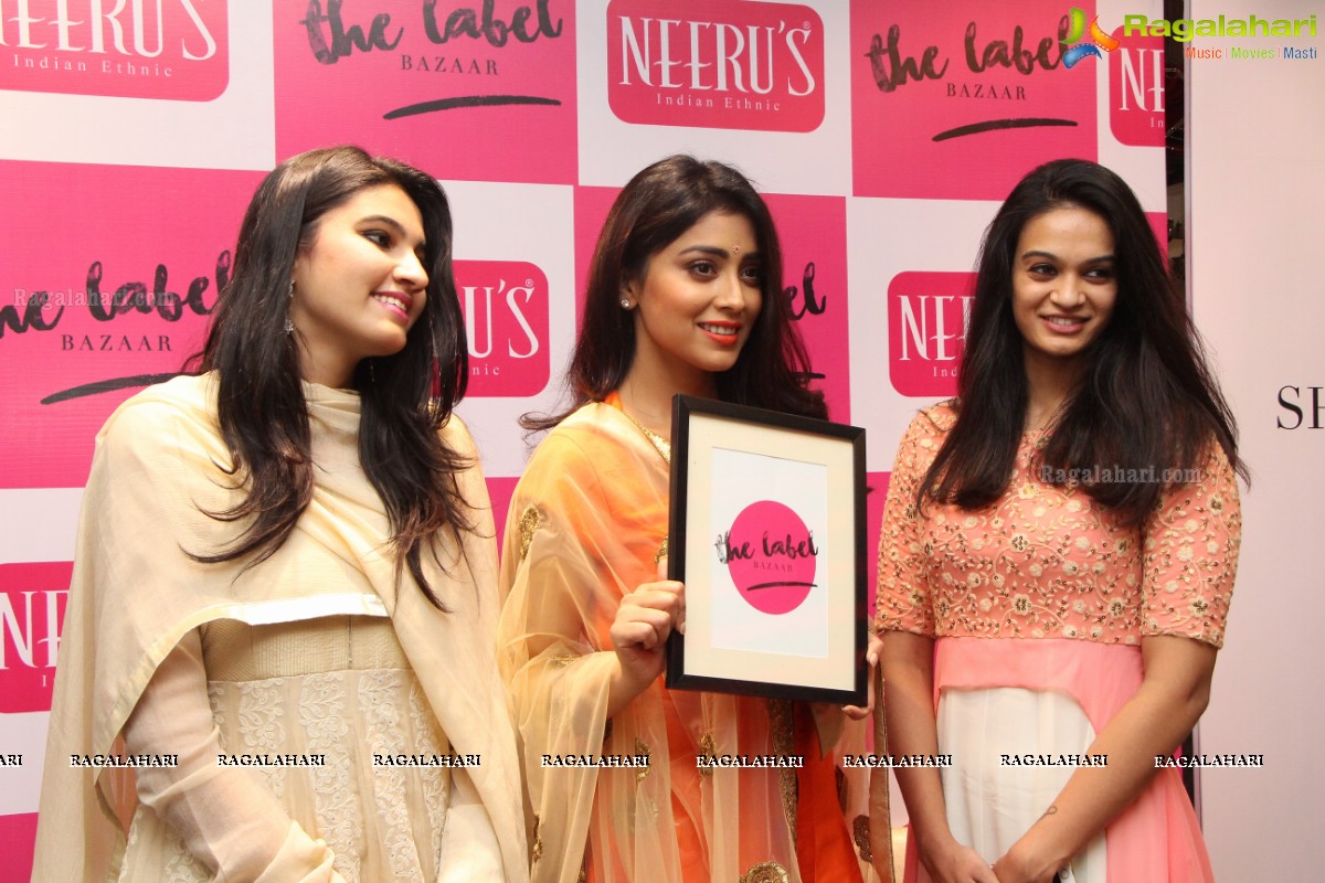 Curtain Raiser of The Label Bazaar by Shriya Saran, Hyderabad