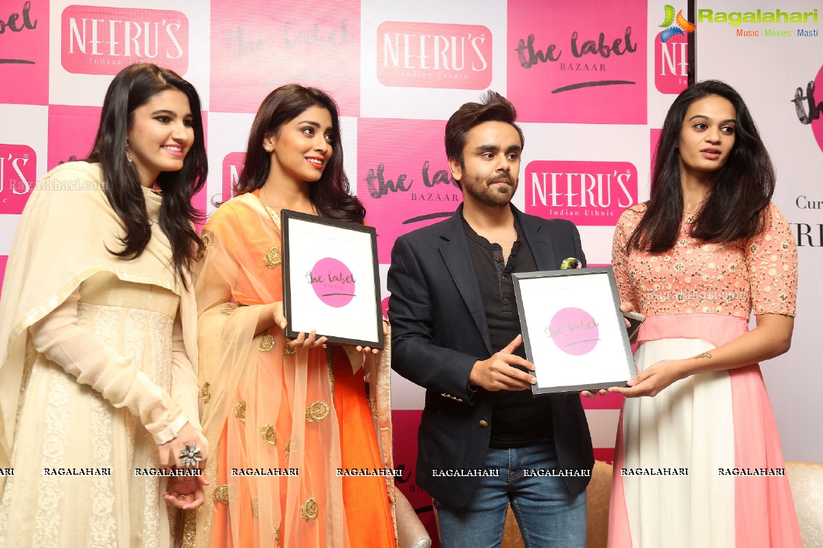 Curtain Raiser of The Label Bazaar by Shriya Saran, Hyderabad