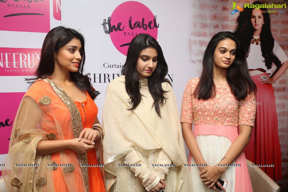 Curtain Raiser of The Label Bazaar by Shriya Saran, Hyderabad