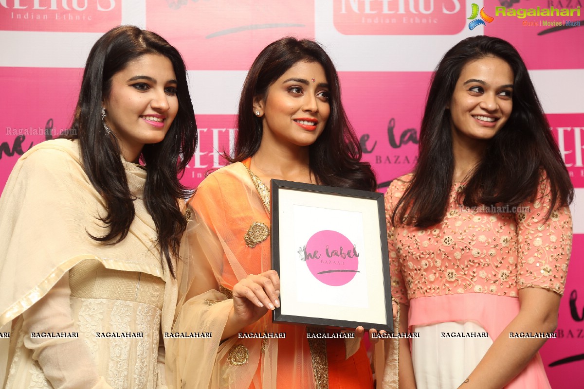 Curtain Raiser of The Label Bazaar by Shriya Saran, Hyderabad